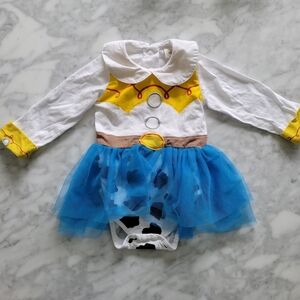 Toy Story Jesse Cowboy Baby Costume with Blue Tutu